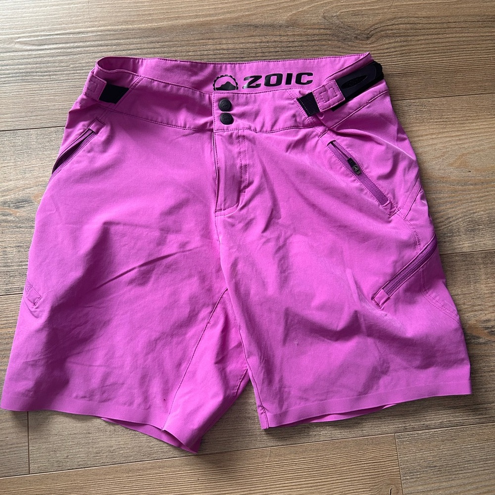 Zoic Pink Cycling Shorts